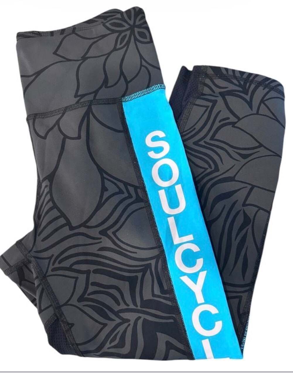SoulCycle Performance Floral Print Leggings Size M